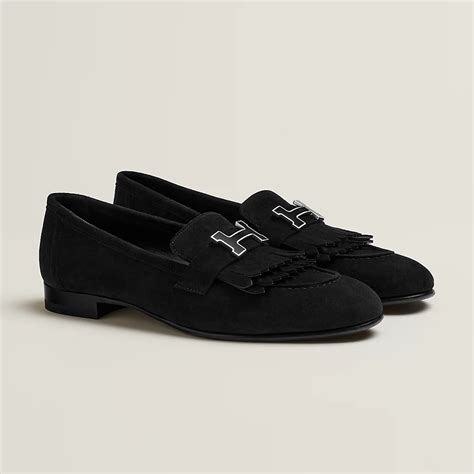 royal blue hermes loafers|Hermès Royal Suede Loafers .